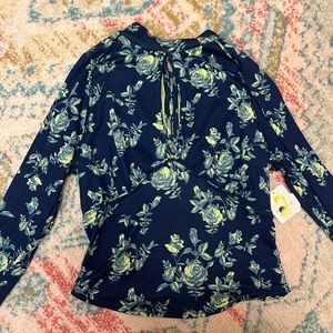 Free people long sleeve top NWT